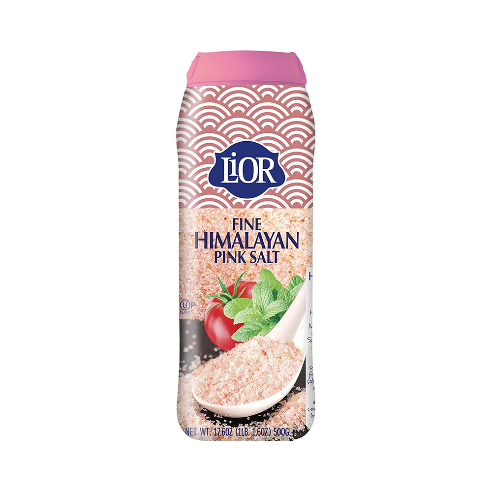 Lior Fine Himalayan Pink Salt 17.6 oz