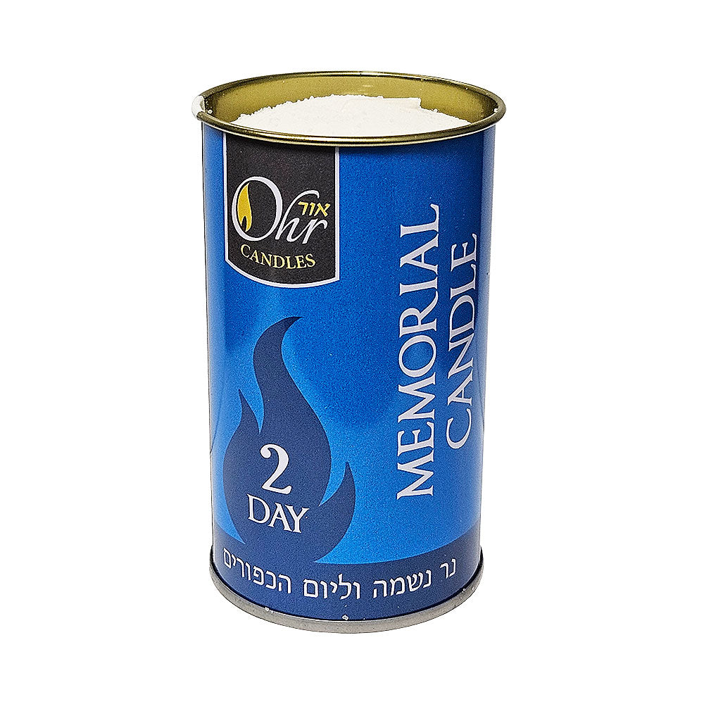 Ohr Candles 2 Day Tin Memorial Candle