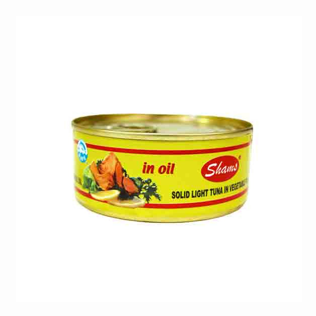 Shams Solid Light Tuna In Vegetable Oil