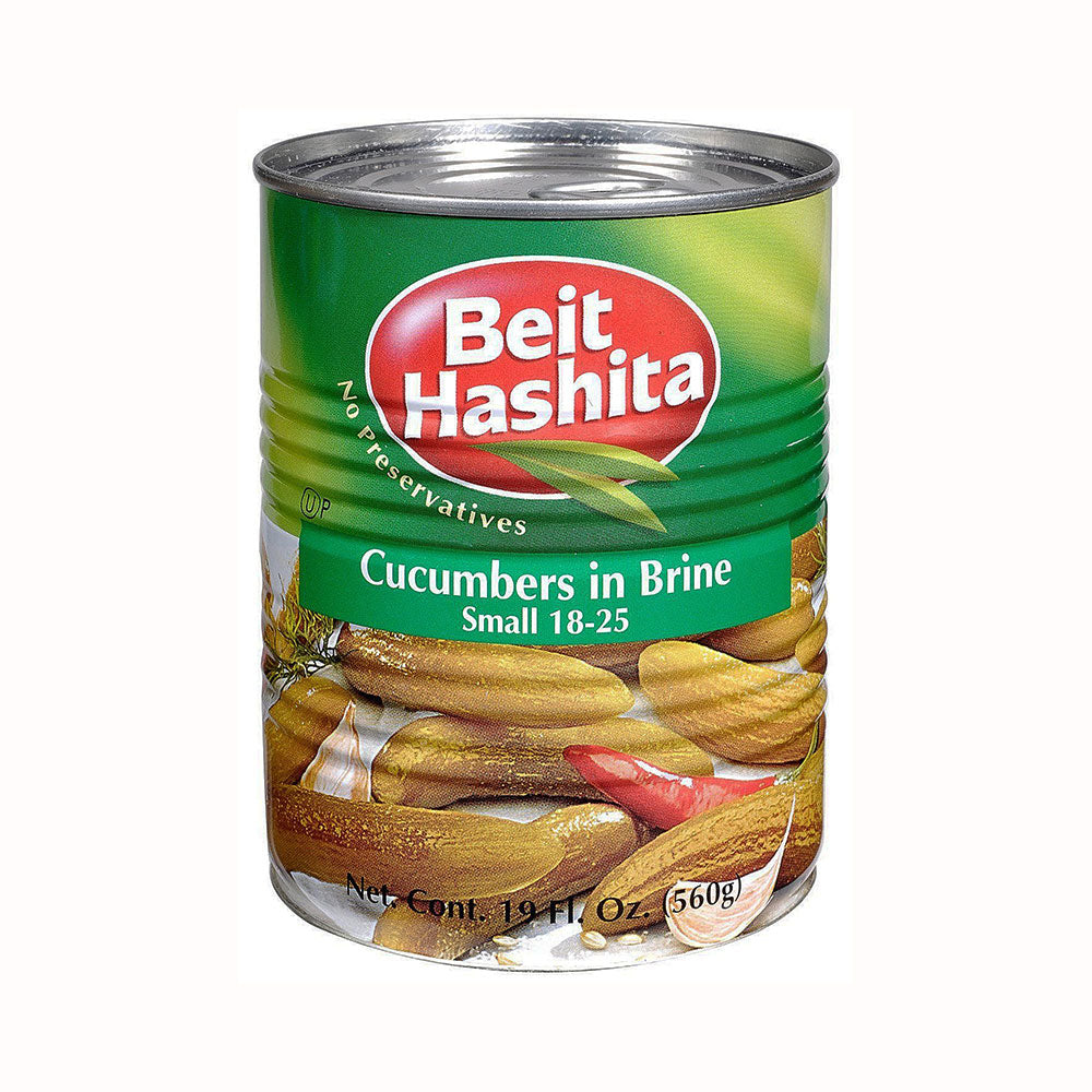 Beit Hashita Cucumbers in Brine 18-25 18.9oz