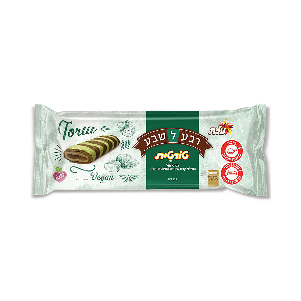 Elite Quarter to Seven Tortit Hazelnut Rolls Vegan 125gr