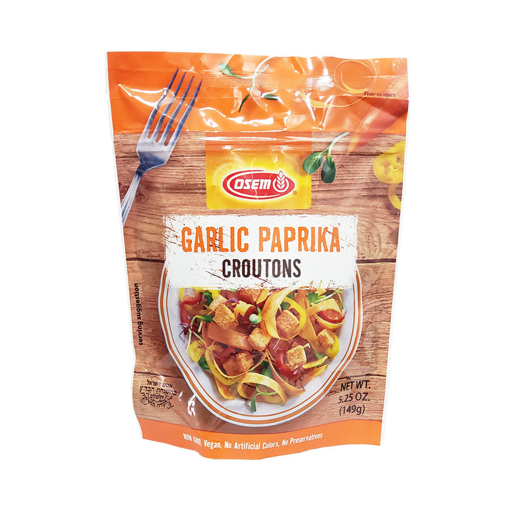 Osem Garlic & Paprika Croutons