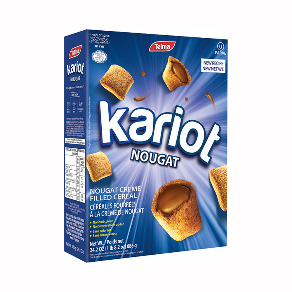 Telma Kariot Nougat Cream Filled Cereal 24.2 oz