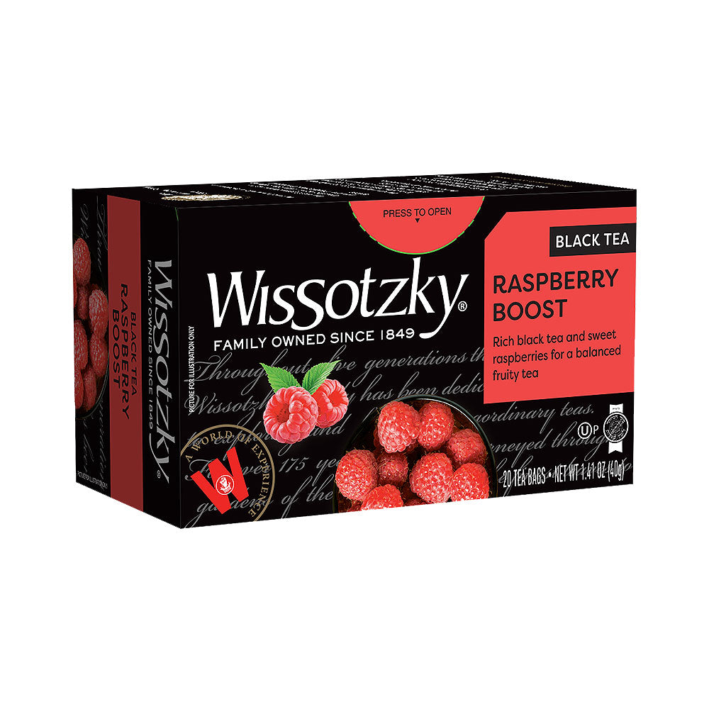 Wissotzky RaspberryBoost Black Tea 20 Bag