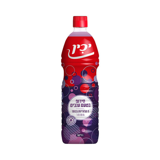 Yachin Grape Flavored Syrup 1 Liter