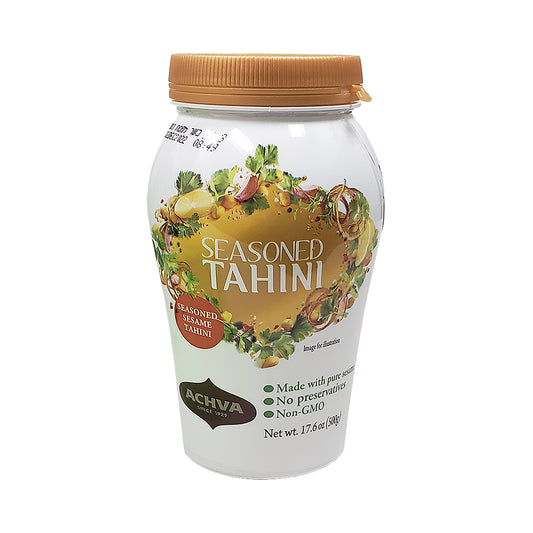 Achva - Seasoned Tahini 17.6 oz