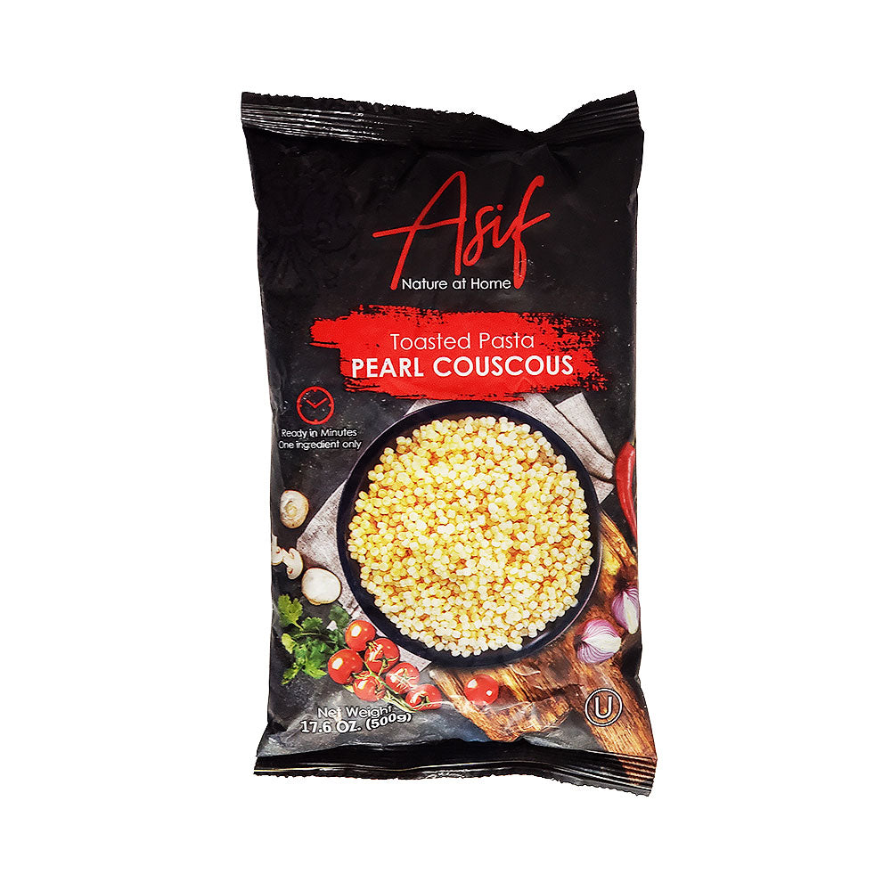 Asif - Toasted Pasta, Couscous Shaped 17.6 oz