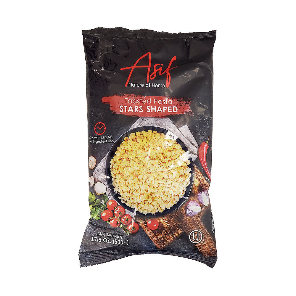 Asif - Toasted Pasta, Stars Shaped.