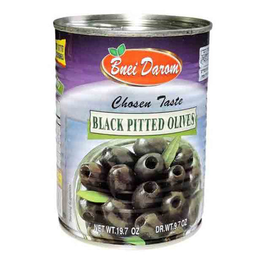 Bnei Darom - Black Pitted Olives