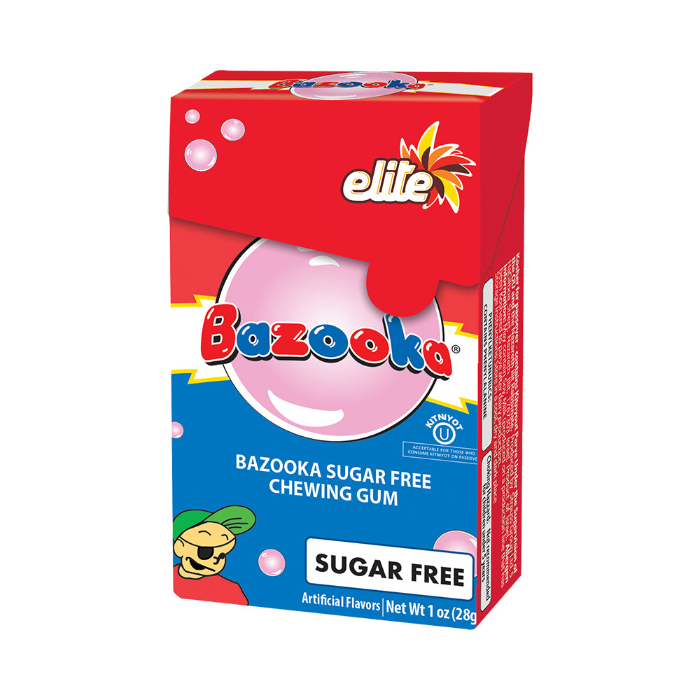 Elite - Bazooka Sugar Free Chewing Gum 1 oz