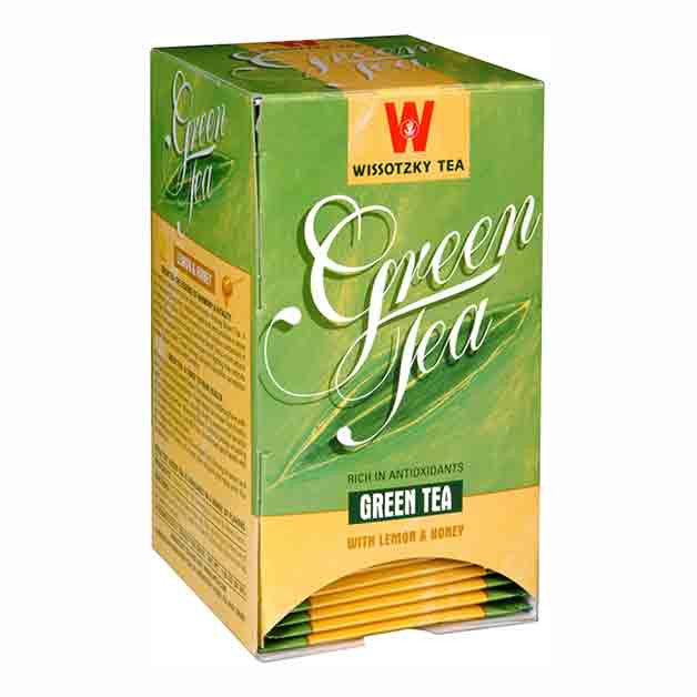 Wissotzky Tea Green tea with Lemon & Honey