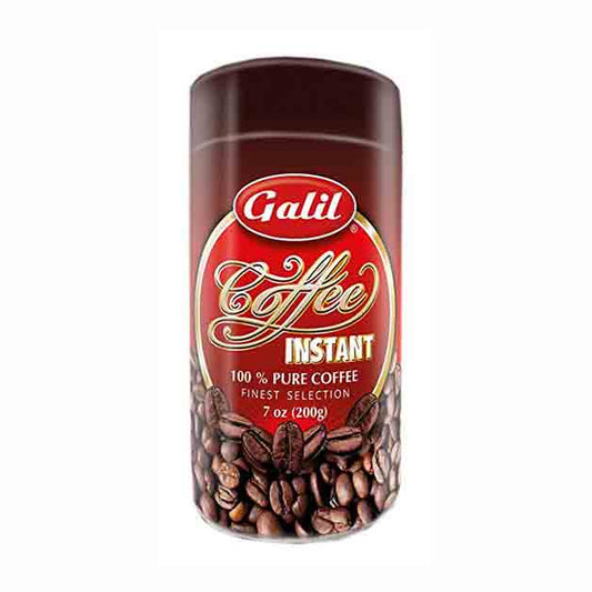 Galil Instant Coffee Large Jar, 7 Ounce