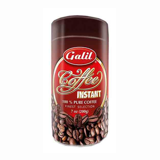 Galil Instant Coffee Large Jar, 7 Ounce ISRAELI SUPERMARKET ONLINE