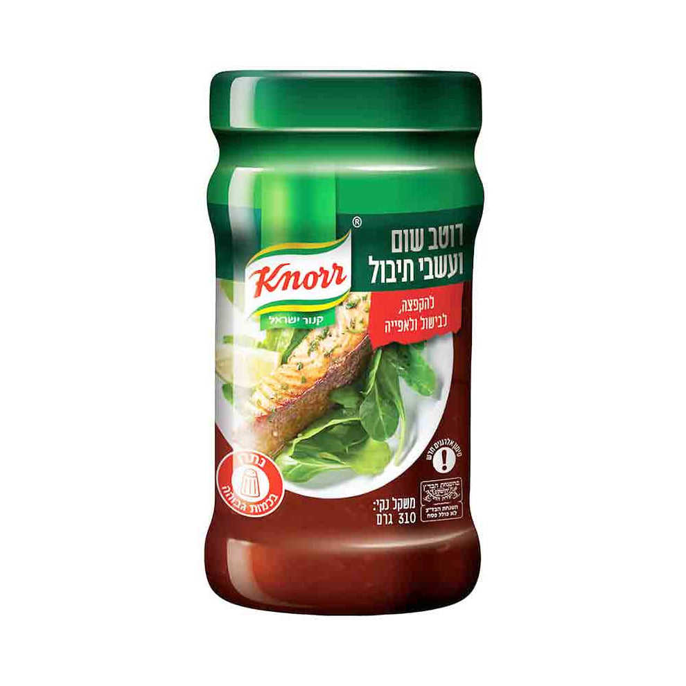 Knorr Garlic and Herbs Sauce 310gr ISRAELI SUPERMARKET ONLINE