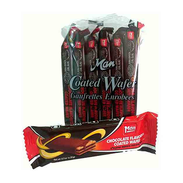 Man - Chocolate Flavored Coated Wafer