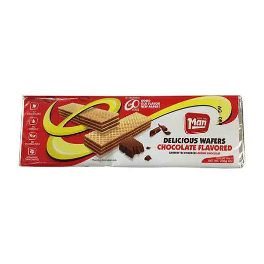 Man - Chocolate Flavored Wafers