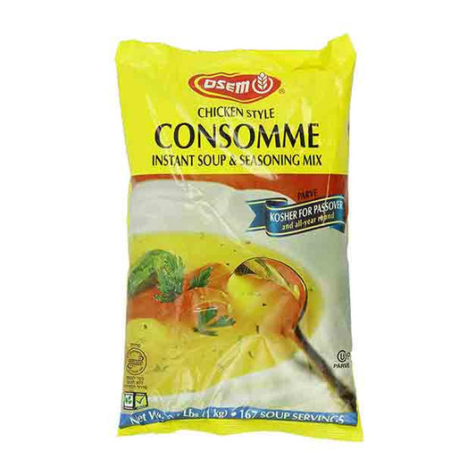 Osem - Consomme Soup & Seasoning Mix, Chicken Style, 2.2 Pound