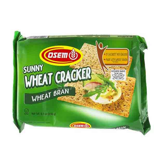 Osem - Sunny Wheat Crackers, Wheat Bran