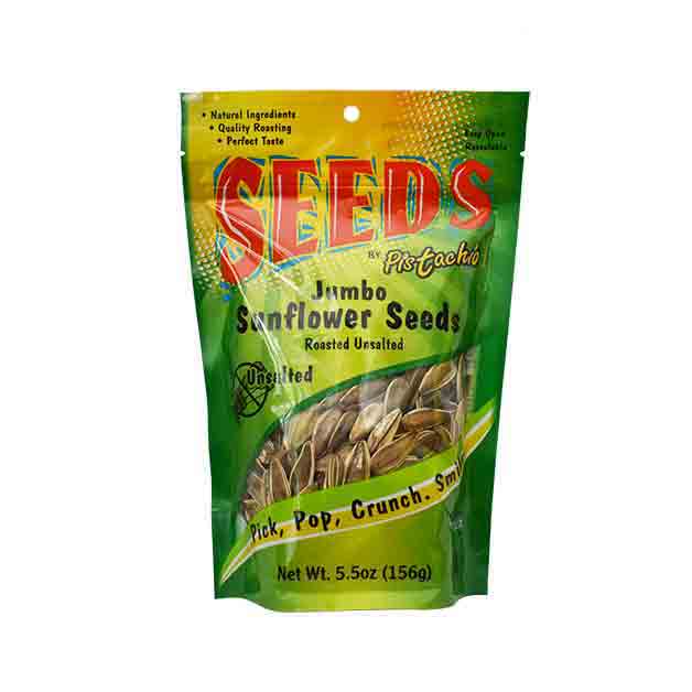 Pistachio - Jumbo Sunflower Seeds, Roasted Unsalted