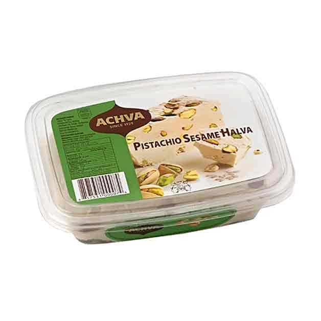 Achva - Pistachio Sesame Halva.