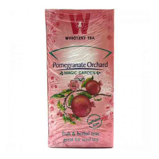 Wissotzky Pomegranate Orchard Tea / Box of 20 bags