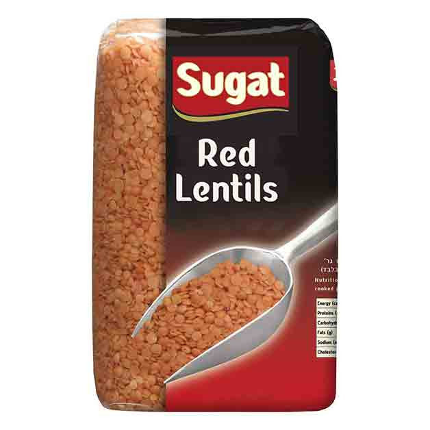 Sugat Red Lentils, 1.1pounds