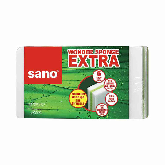 Sano - Wonder Sponge Extra 6 Ct