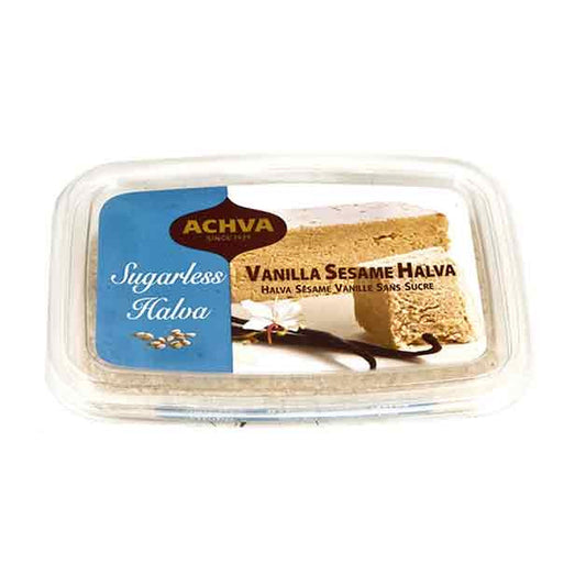 Achva Vanilla Kosher Sugar Free Sesame Halva