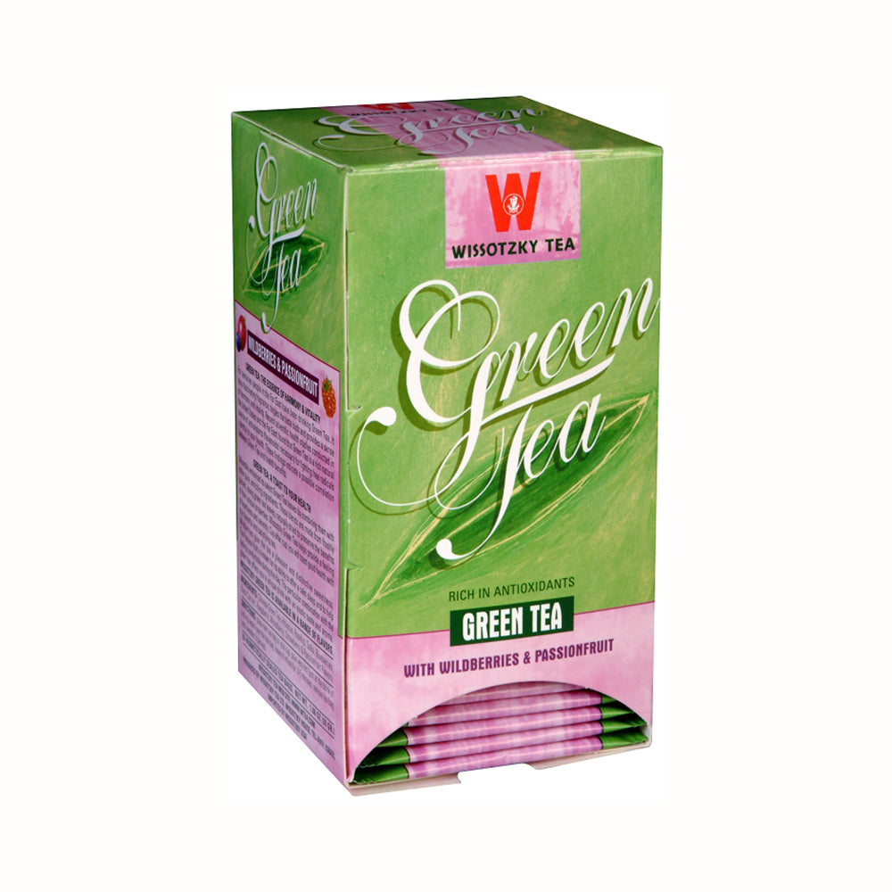 Wissotzky Green Tea With Wildberries & Passionfruit 20 Bags