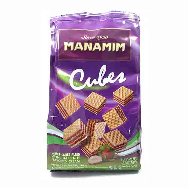 Manamim - Cubes, With Hazelnut Flavored Cream.