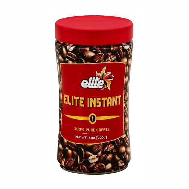 Elite - Coffee Instant Tin, 7-Ounce